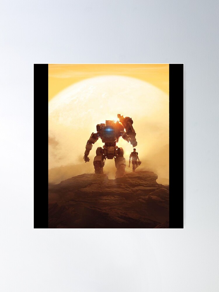 Titanfall 2 Monarch Fan Art Poster Titan Gamer Art 