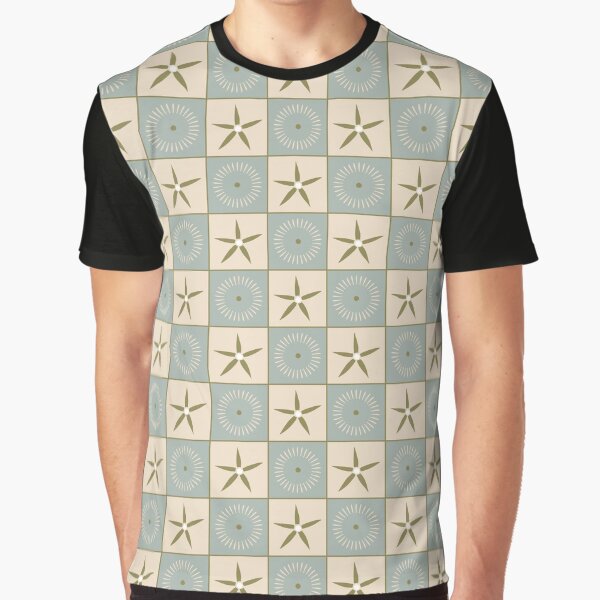 Geometric Pattern / Egyptian Motifs / Stars Graphic T-Shirt