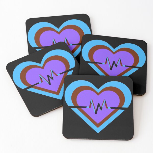 Item preview, Pride Flag Hearts - Androsexual designed and sold by thesassypanda.