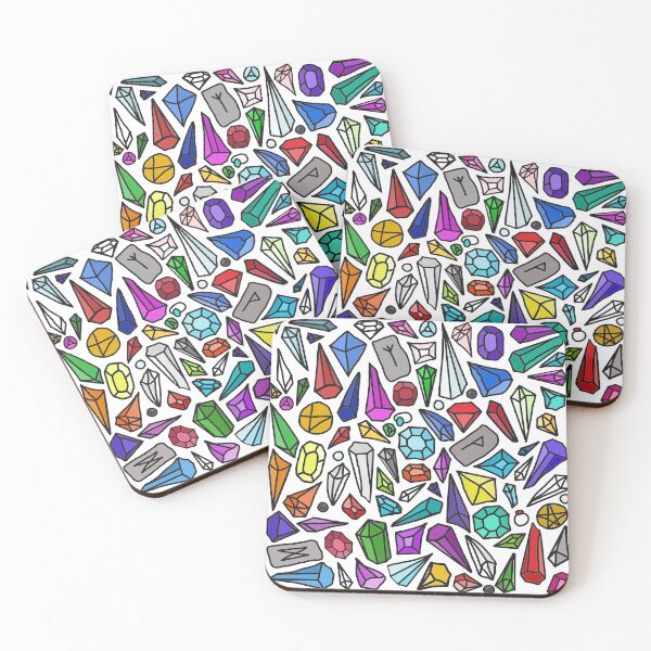 Item preview, Gem Shards and Runestones designed and sold by thelittleforest.