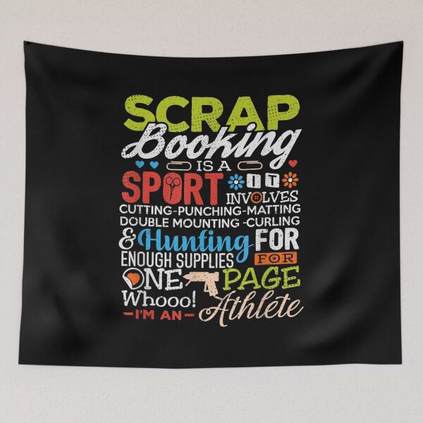 Item preview,  Scrapbook Funny Scrapbooking Sport Crafting designed and sold by gymat3.