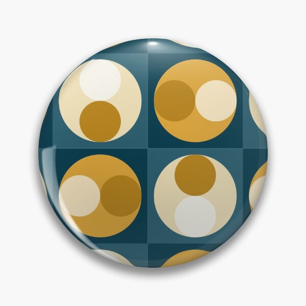 Artikelvorschau, Geometrisches Muster aus der Mitte des Jahrhunderts in Retro-Farben, Op-Art, modernes Fliesendesign entworfen und verkauft von Freewheeling.