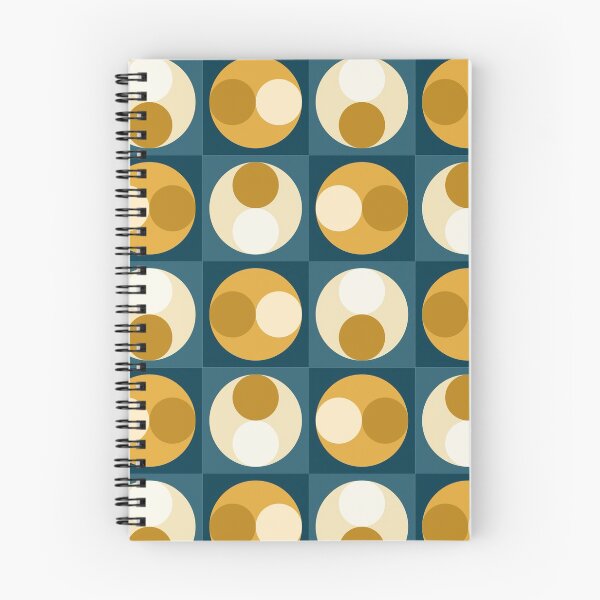 Item preview, Mid century geometric pattern in retro colours, op art, modern tile design designed and sold by Freewheeling.