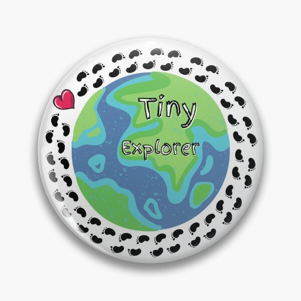 Item preview, Tiny Explorer - Teeny Tiny Baby Explorer - around the world in nine months designed and sold by For the love of Pixels.