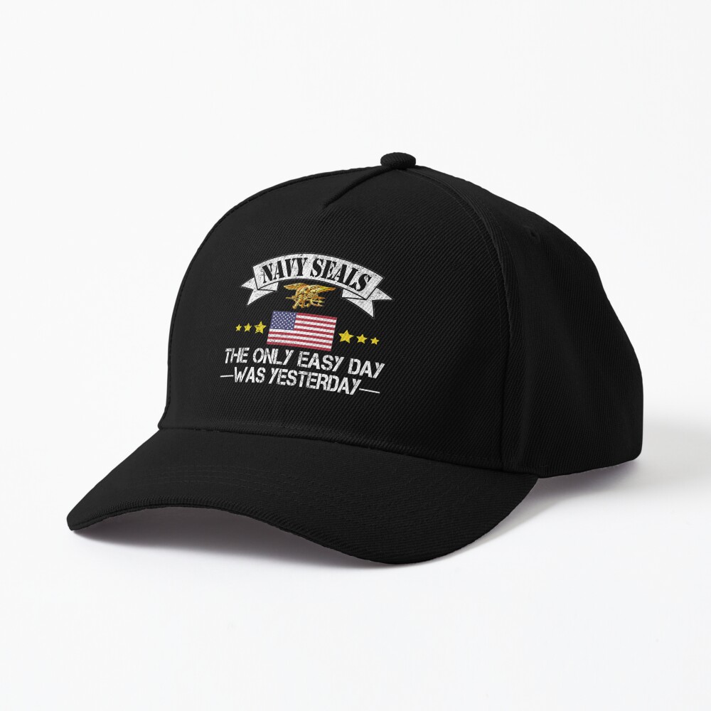#1216L The Only Easy Day Was Yesterday SBU SEAL SDV Ballcap Cap Hat