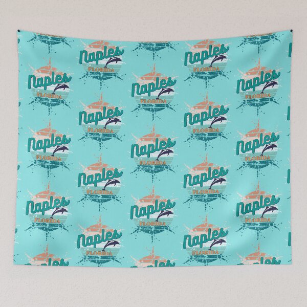 Item preview, Naples Florida Exploding Retro Sunset designed and sold by adriana-holmes.