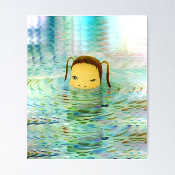 Yoshitomo Nara Pop Art - Wall Art Bathroom Painting Decor Tshirt Poster