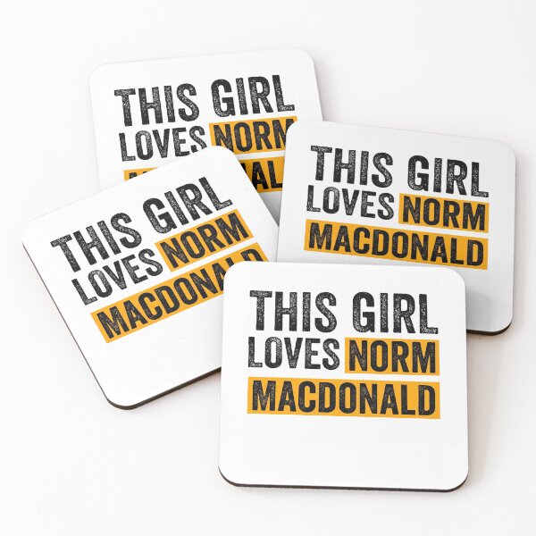 Item preview, Norm Macdonald Funny Comedian Comedy This Girl Loves Norm Macdonald shirt designed and sold by NewDayDesigns.