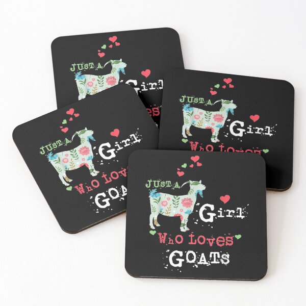Item preview,  Just Girl Loves Goats Farmer Funny Goat Lover designed and sold by gymat3.