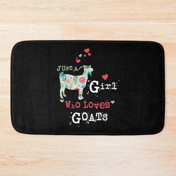 Item preview,  Just Girl Loves Goats Farmer Funny Goat Lover designed and sold by gymat3.