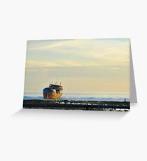 Wrecked Greeting Card