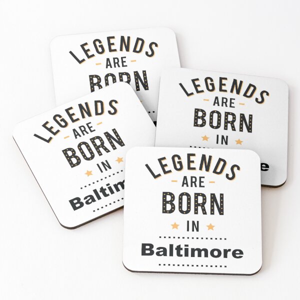 Item preview, Legends Are Born In Baltimore designed and sold by GoodVibesWX9.