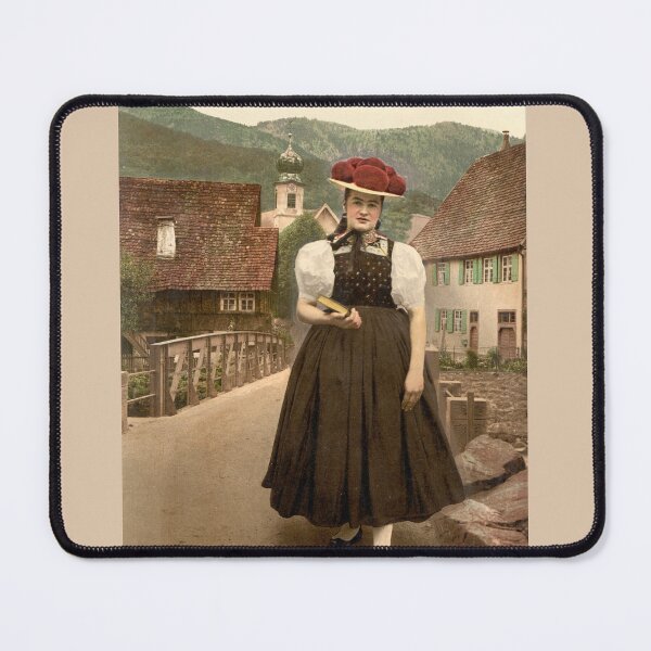 Item preview, A German girl of the Black Forest designed and sold by ClauLuVint.