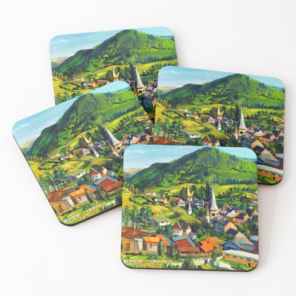 Item preview, Village in the mountains designed and sold by freedom-dream.
