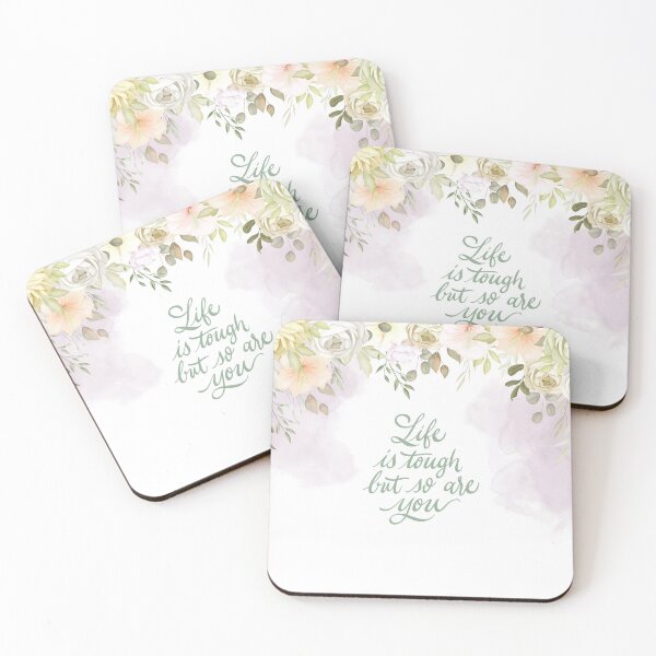 Item preview, Life is tough, but so are you designed and sold by Feather Art Shop.