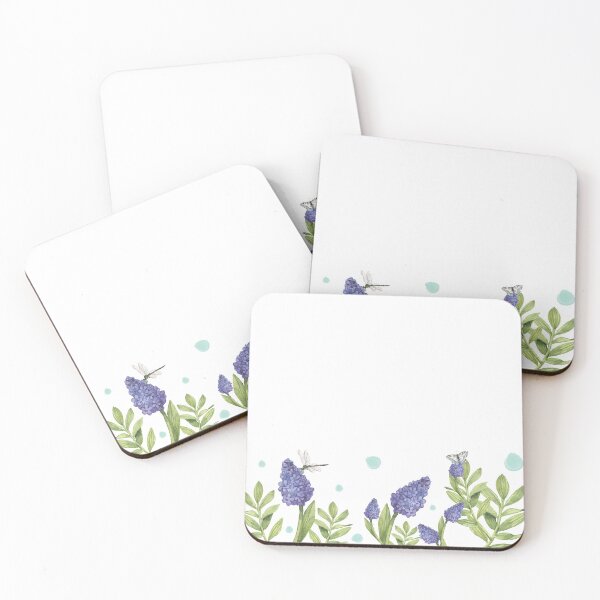 Aperçu de l'œuvre fleur mauve créée et vendue par DeesignLand.