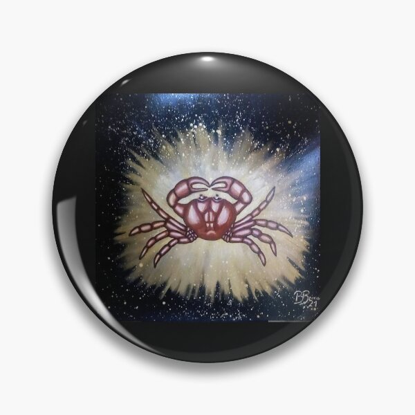 Krebs, Sternzeichen Button
