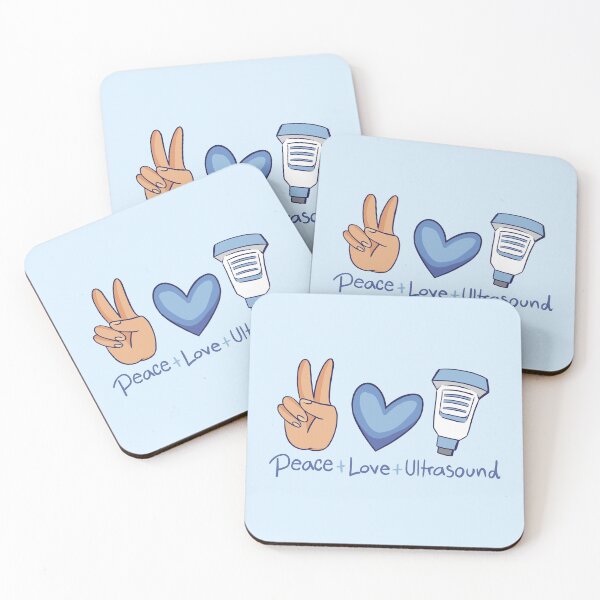 Item preview, Peace Love Ultrasound designed and sold by TamGustam.
