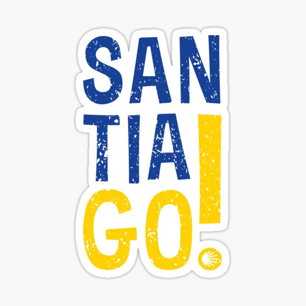Artikel-Vorschau von Lass uns nach Santiago gehen!, designt und verkauft von Caminovi.