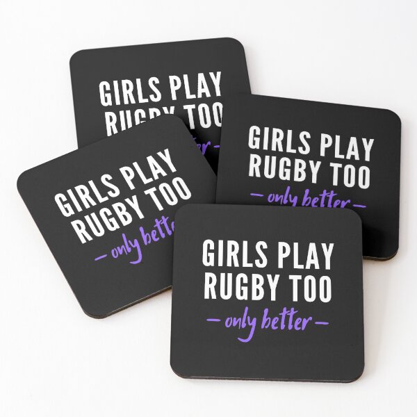 Item preview, Girls play rugby too. Only better designed and sold by TheGreenGoat.