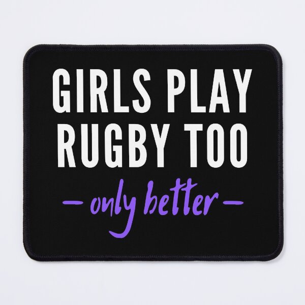 Item preview, Girls play rugby too. Only better designed and sold by TheGreenGoat.