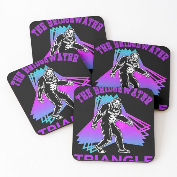 Item preview, The Bridgewater Triangle Vaporwave Aesthetic Big Foot designed and sold by funnytshirtemp.