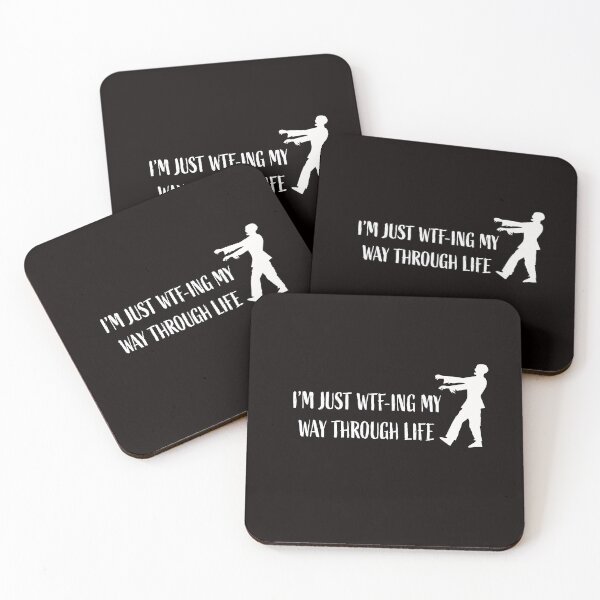 Item preview, I’m just wtf-ing my way through life - Sarcasm  designed and sold by RebeccaRe.