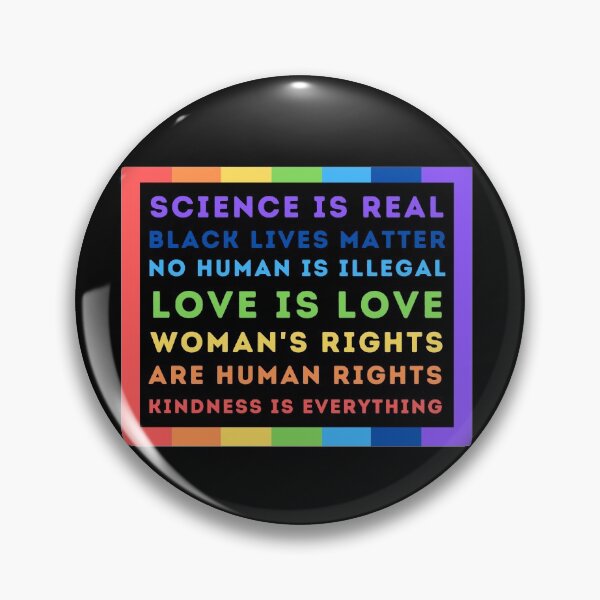 Item preview, Science is real Black Lives Matter Love Is Love LGBT Pride  designed and sold by SUWAPAT R..