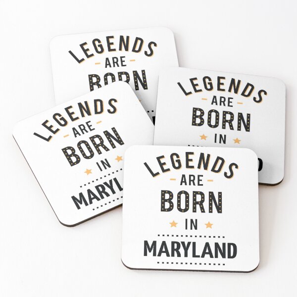 Item preview, Legends Are Born In Maryland designed and sold by GoodVibesWX9.