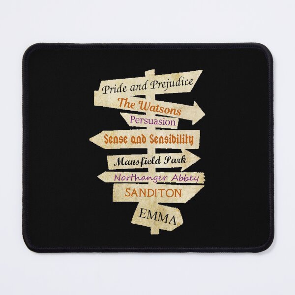 Item preview, Jane Austen Book Stack Pride and Prejudice Literary Quotes Book Club  designed and sold by TopTeeShop.