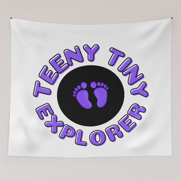 Item preview, Tiny Explorer - Teeny Tiny Baby Explorer - around the world in nine months designed and sold by For the love of Pixels.