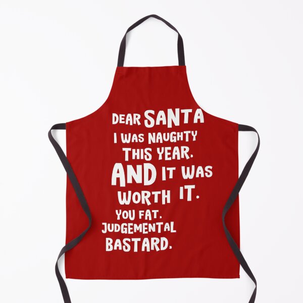Item preview, Dear Santa I was Naughty this year and it was worth it Prank Christmas Card designed and sold by LJWDesigns.