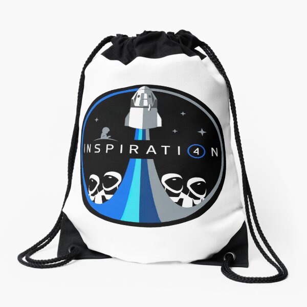 SpaceX Inspiration 4 Drawstring Bag