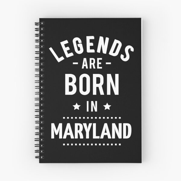 Item preview, Legends Are Born In Maryland designed and sold by GoodVibesWX9.