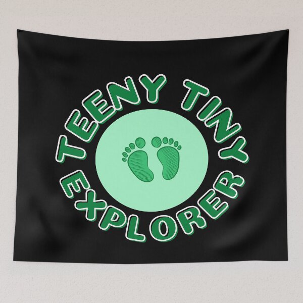 Item preview, Tiny Explorer - Teeny Tiny Baby Explorer - around the world in nine months designed and sold by For the love of Pixels.