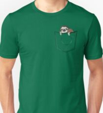 Camiseta ajustada Pereza en un bolsillo