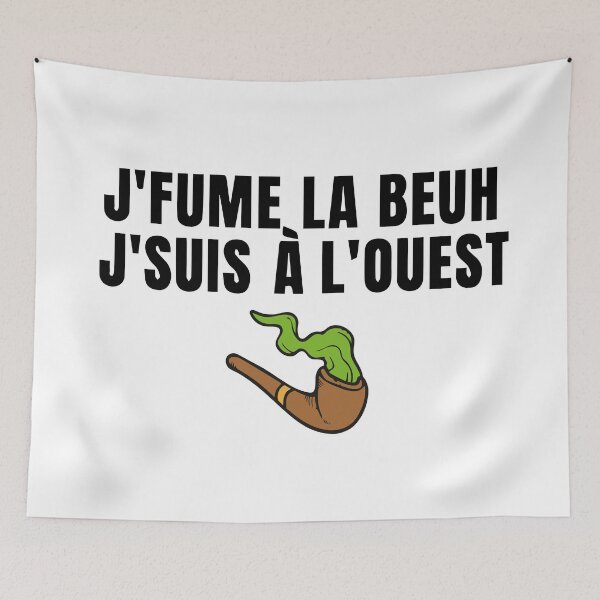Item preview, I smoke weed I'm in the west - best smoking weed designs designed and sold by WeedHighLife.