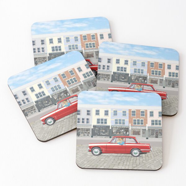 Item preview, Herald 13/60 in Signal Red and cream stripe designed and sold by Bigs66.