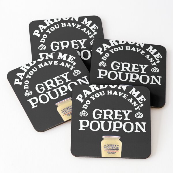 Item preview, Pardon Me- 80s Grey Poupon Mustard designed and sold by Michaels27.