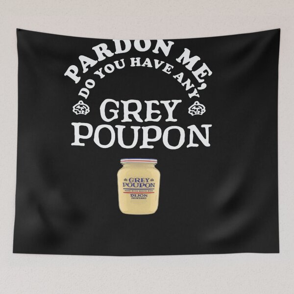 Item preview, Pardon Me- 80s Grey Poupon Mustard designed and sold by Michaels27.