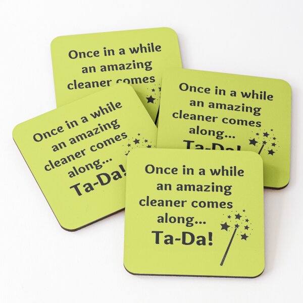 Item preview, An Amazing Cleaner Comes Along Ta Da Novelty Housekeeper designed and sold by SavvyCleaner.