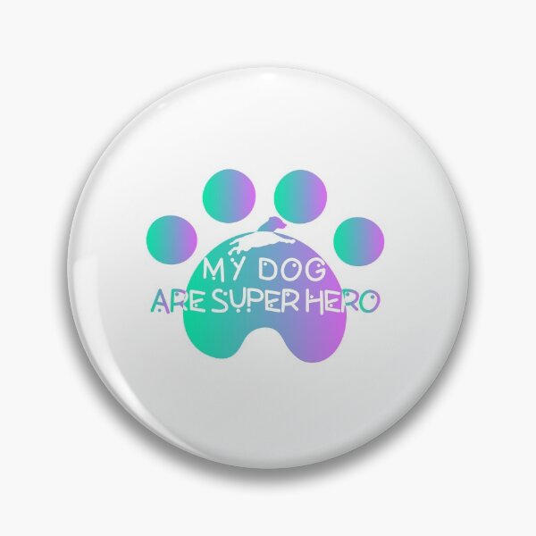 Item preview, My Dog Are Super hero Stickers & Magnets - no more heroes - dogs designed and sold by NEMATOShop.