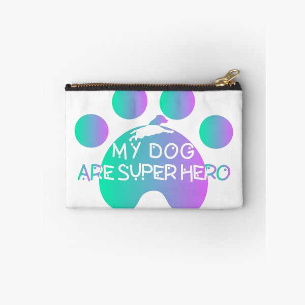 Item preview, My Dog Are Super hero Stickers & Magnets - no more heroes - dogs designed and sold by NEMATOShop.