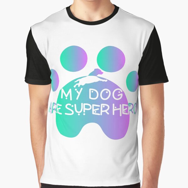 Item preview, My Dog Are Super hero Stickers & Magnets - no more heroes - dogs designed and sold by NEMATOShop.
