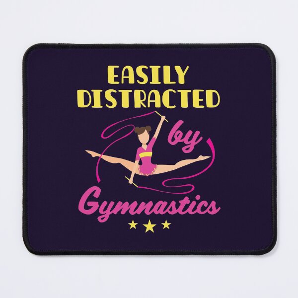 Item preview, Easily Distracted by Gymnastics Rhythmic Gymnastics designed and sold by jaygo.