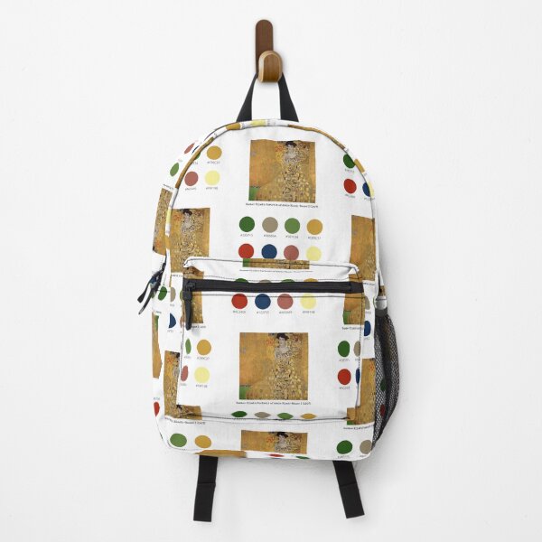 Item preview, Colour Palette of Gustav Klimt's Portrait of Adele Bloch-Bauer I (1907) designed and sold by CoffeewithAnh.