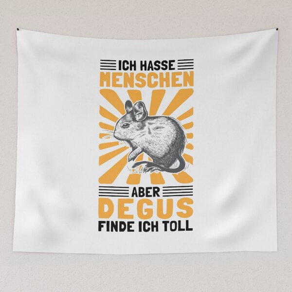Item preview, Degus are great rodents Chilean rodent saying designed and sold by madgrfx.