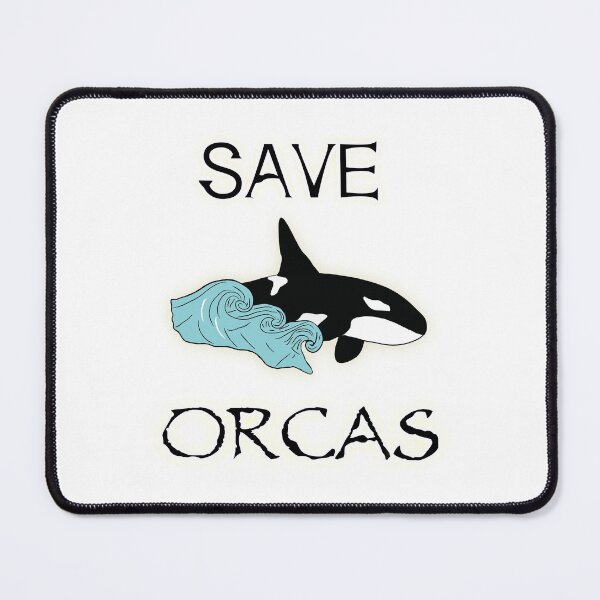 Item preview, Save Orcas T-shirt, Hoodie, Sticker, Phone Cases, Tablet Cases, Pillows and More designed and sold by Kgphotographics.