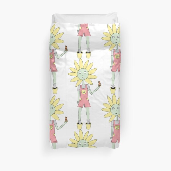 Daisy Love in colour Duvet Cover