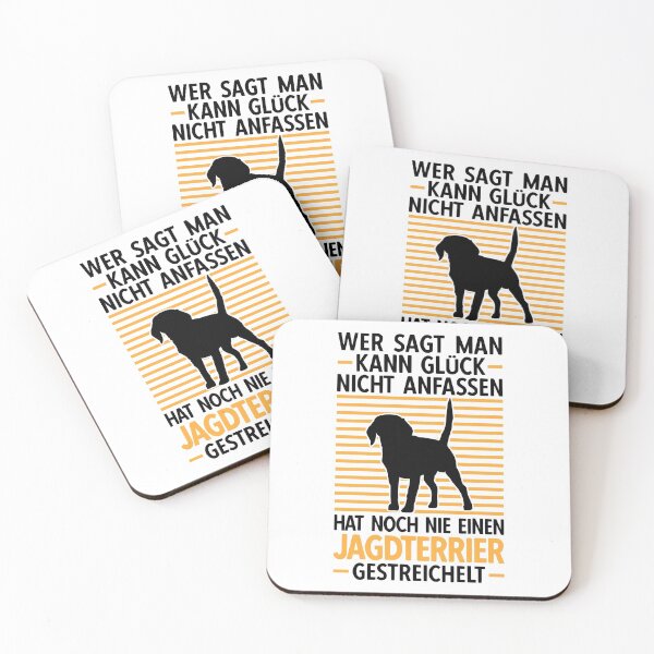 Artikelvorschau, Deutscher Jagdterrier streicheln Jagdhund Spruch entworfen und verkauft von madgrfx.